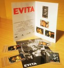Madonna Evita 4 X Phone Card Set Rare 500 Made 1996   Folder Uk Numbered  Mint
