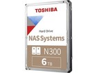 Toshiba N300 6tb 7200rpm Sata 3 0 3 5  Internal Hard Disk Drive Hdwg760xzsta