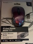 Microsoft Wireless Mouse Mobile 3500 Purple Usb Technology Sealed New