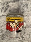 Garfield Mugs Coffee Cups Set Of 3 1978 Mcdonalds Clear Glass Vintage