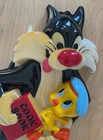 Sylvester Looney Tunes Wall Hanging Blow Mold Headlites Collectible 2 Ft Tested