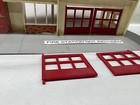1 Set Of New Doors For Vintage Lesney Matchbox Fire Station Play Set