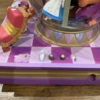 Broken  Parts Only   - Disney Beauty And The Beast Musical Snowglobe Rare 1991