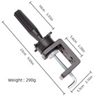 Wig Mannequin Head Stand For Table  Human Hair Mannequin Head Table Clamp Stand 