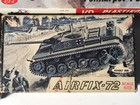 4 Vintage  Plastic Airplane  2    Tanks  2  Model Kits - Unbuilt In Boxes       