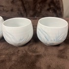 Set Of 4 Vintage Japanese Bowls 2 1 2    High 2 3 4    Wide