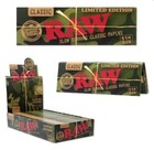 New  4 Packs Of Raw Rolling Papers Classic Camo - 1   Papers - Limited Edition 