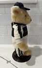 Vintage Avon Dale Earnhardt The Intimidator Teddy Bear W Stand 12 Inch Plush
