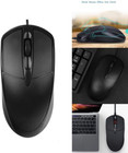 Usb 2 0 Optical Wired Scroll Wheel Mouse Pc Laptop Notebook Desktop Black Mice