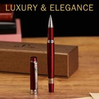 Luxury Writing Rollerball Pen With Schmidt Refill metal Pen Of 24k Gold Trim    