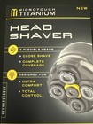 Microtouch Titanium Head Shaver - 5 Flexible Heads  Rechargeable  new 