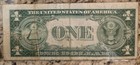 1935 Star Note  1 One Dollar Blue Seal Silver Certificate Old Us Bill  08040921