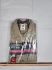 Large Dickies Twill Work Shirt  Short Sleeve  Khaki  1574  Original Fit Nwt