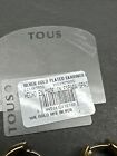 Tous Silver Gold Plated Oval Earrings 211183530