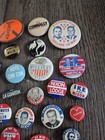 Lot Of Vintage Political Campaign Pin Back Buttons L7