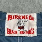 Birdwell Beach Britches Board Shorts Mens 32 Blue Lace Up Swim Stitched Usa Made