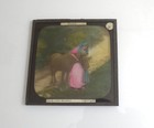 Photo Mary No2 C1890 Victorian Story Magic Lantern Slide Tinted Pony