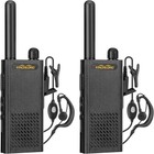 2pack Rt22 Walkie Talkie Long Range Frs Rechargeable Vox Portable Two Way Radios