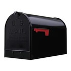 Jumbo Post Mount Mailbox Galvanized Steel Extra Large Rural Mail Box