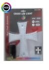 12v 24v Led Rgb Interior Truck Cross Sign 23x25cm Windshield Dash Suction Cup