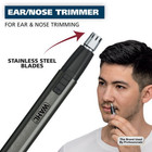 Wahl Nose Ear Trimmer Neck Hair Beard Eyebrow Groomer Clippers Micro Personal  