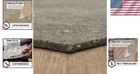 Durable 9  X 12  Non-slip Felt   Rubber Rug Pad - Perfect For High Traffic Areas