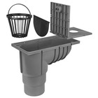 Downpipe Gutter Settler    50mm-125mm Underground Drain Pipe Hopper Gutter Trap