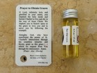 Saint Charbel Holy Relic Oil Pack  touched To Bones Of St Charbel 