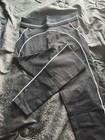 Alo Airbrush Heart Throb Bra   High-waist Leggings 2-piece Set Black M