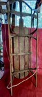 Vintage Western Clipper 46  Snow Sled Red Runners  gc4914 Rustic Cabin Decor