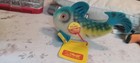 Vintage Steiff 1960s Flossy Fish Blue 13cm 6in Great Colors 