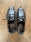 Celine Size 10 Mens Derby Shoes With Metal Grill On Front