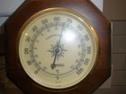 Vintage Springfield Thermometer  Barometer   Humidity Wood Hanging