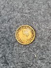 1855 California Gold 1 2 Denomination