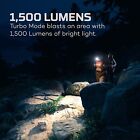 Nebo Transcend 1500 Lumen Turbo Mode Rechargeable Brightest Led Headlamp