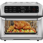 Chefman Exactemp Air Fryer And Toaster Oven With Probe Thermometer - Rj50-sst2-p
