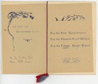 Ww1 Embroidered Silk Christmas Card From Soldier Will To Girl Lily In England