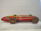 Vtg Marx Race Car Toys Tin Litho Wind Up Metal Indianapolis 500 Indy Car Rare