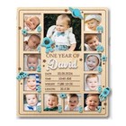 My First Year Baby Photo Frame Monthly Picture Personalized Name Great Gift Idea