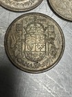 30 Canadian Coin Lot Silver Dimes Half Dollars Cents 1921-1982 Mix