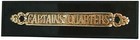 12  Solid Brass  captains Quarters  Door Sign - Nautical Wall Decor  Boat Cabin