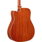 Yamaha Transacoustic Dreadnought Cutaway Acoustic-electric Guitar Vintage Tint