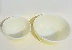 Vintage 1960   s Yellow Stripe Pyrex Bowls - 401   402
