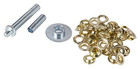 Grommet Kit 1 2    - Heavy Duty Brass Eyelet Grommets For Tarps  Fabric  Tent - Gr