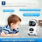 Mini Pocket Robot Toy  Kids Smart Voice Interactive Educational Robot  Multifunc