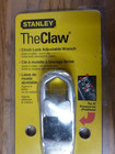 Stanley The Claw 8  Cinch Lock Adjustable Wrench 87-455  5 16  - 3 4   Nos  1998
