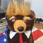 Donald Trump Trumpy Teddy Bear Original Authentic Deluxe 22  Plush Flag New 