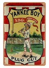 Yankee Boy Brand Tobacco Metal Tin Sign House Decorations