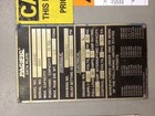 20  X 110 Ton 1982 Pacific J110 110 Ton Hydraulic Press Brake
