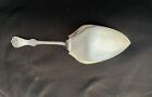 Strawberry Pattern Coin Silver Pie Lifter  Palmer Bachelder  Boston Mono 9 1 2